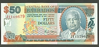 Barbados, P-64, Central Bank [2000] $50, GemCU